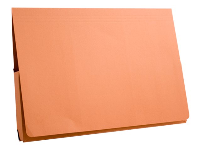Guildhall Document Wallet For A4 Capacity 180 Sheets Orange Pack Of 50