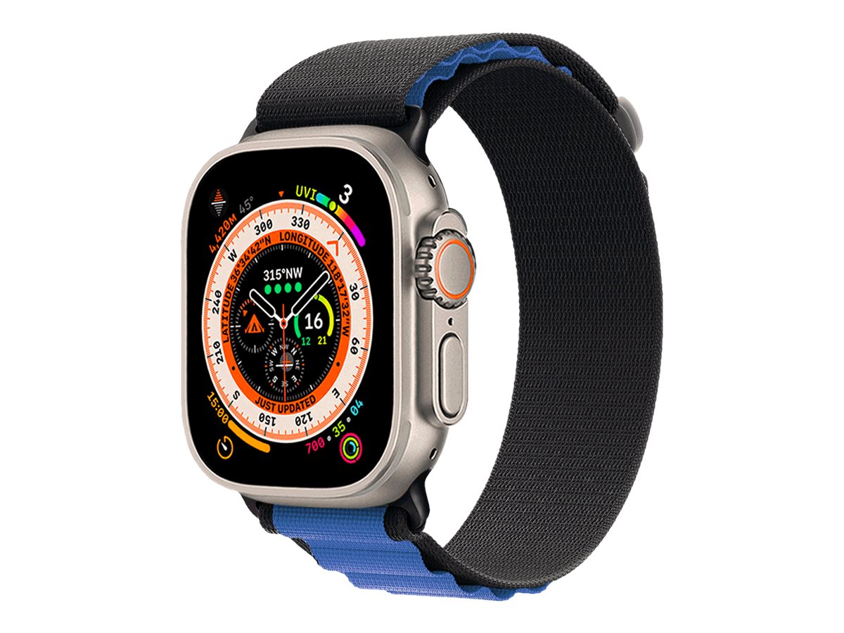 FURO Alpine Band Ultra for Apple Watch - 42/44/45/49mm - Black/Midnight Blue