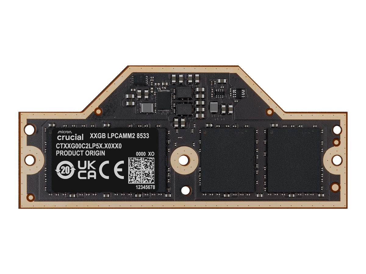 Crucial - LPDDR5X - module | Overview, Specs, Details | SHI