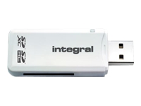 Integral SD Card Reader - Card reader (MMC, SD, MMCmobile, MMCplus, SDHC, SDXC) - USB 2.0
