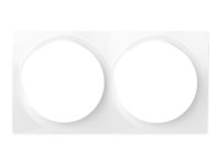 Fibaro Walli Dobbelt dækplade Hvid