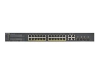Zyxel GS1920-24HPv2 - switch - 24 ports - smart - rack-mountable