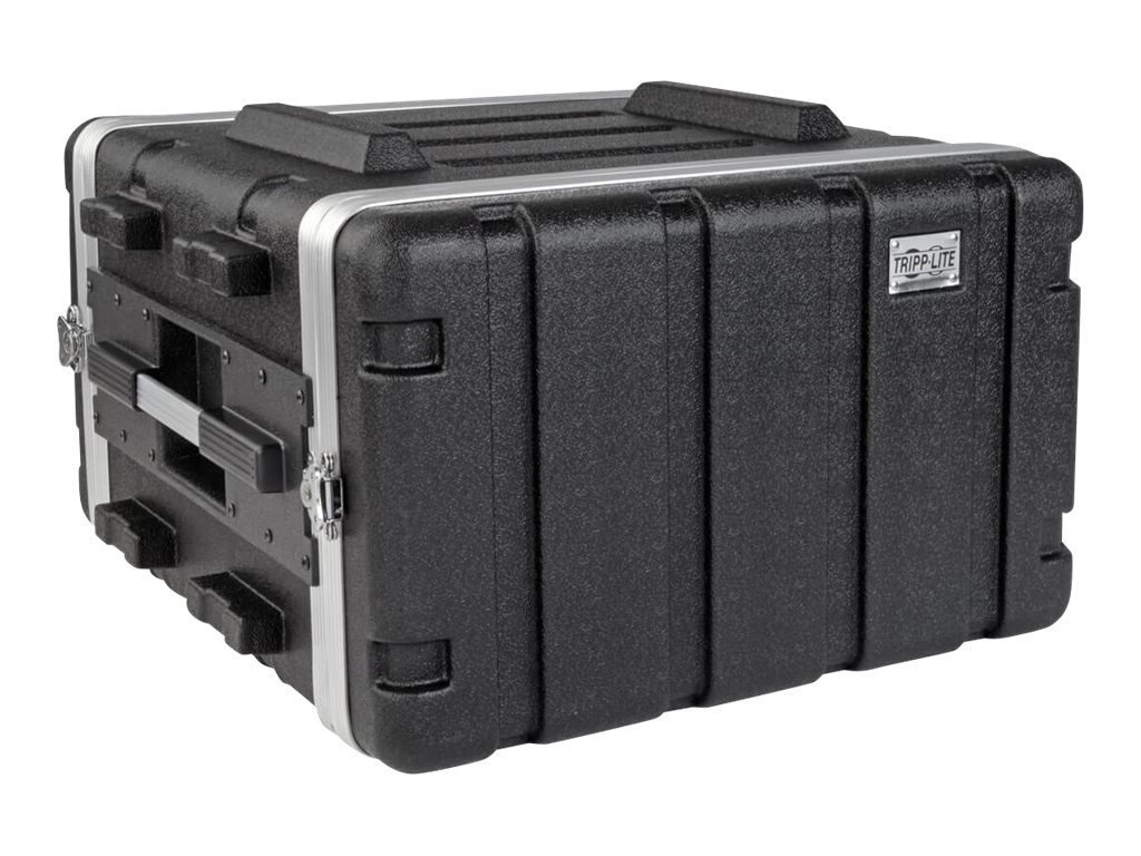 Eaton Tripp Lite Series 6U ABS Server Rack Equipment Flight Case for Shipping & Transportation