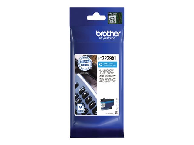 Brother Lc3239xlc Cyan Original Ink Cartridge
