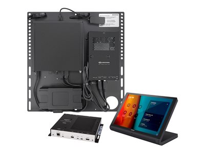 Crestron Flex UC-CX100-T - Für Microsoft Teams - Kit für Videokonferenzen (Touchscreen-Konsole, Mini-PC) - Schwarz