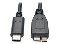 Eaton Tripp Lite Series USB 3.1 USB Type-C kabel 91cm Sort