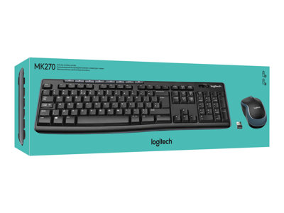 de studie Lezen dikte Product | Logitech MK270 Wireless Combo - keyboard and mouse set - German