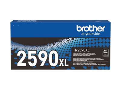 TN2590XL - Black - original - box - toner cartridg