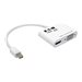 Eaton Tripp Lite Series 6in Mini DisplayPort to HDMI VGA 4K Adapter Converter Cable mDP to HDMI VGA 6