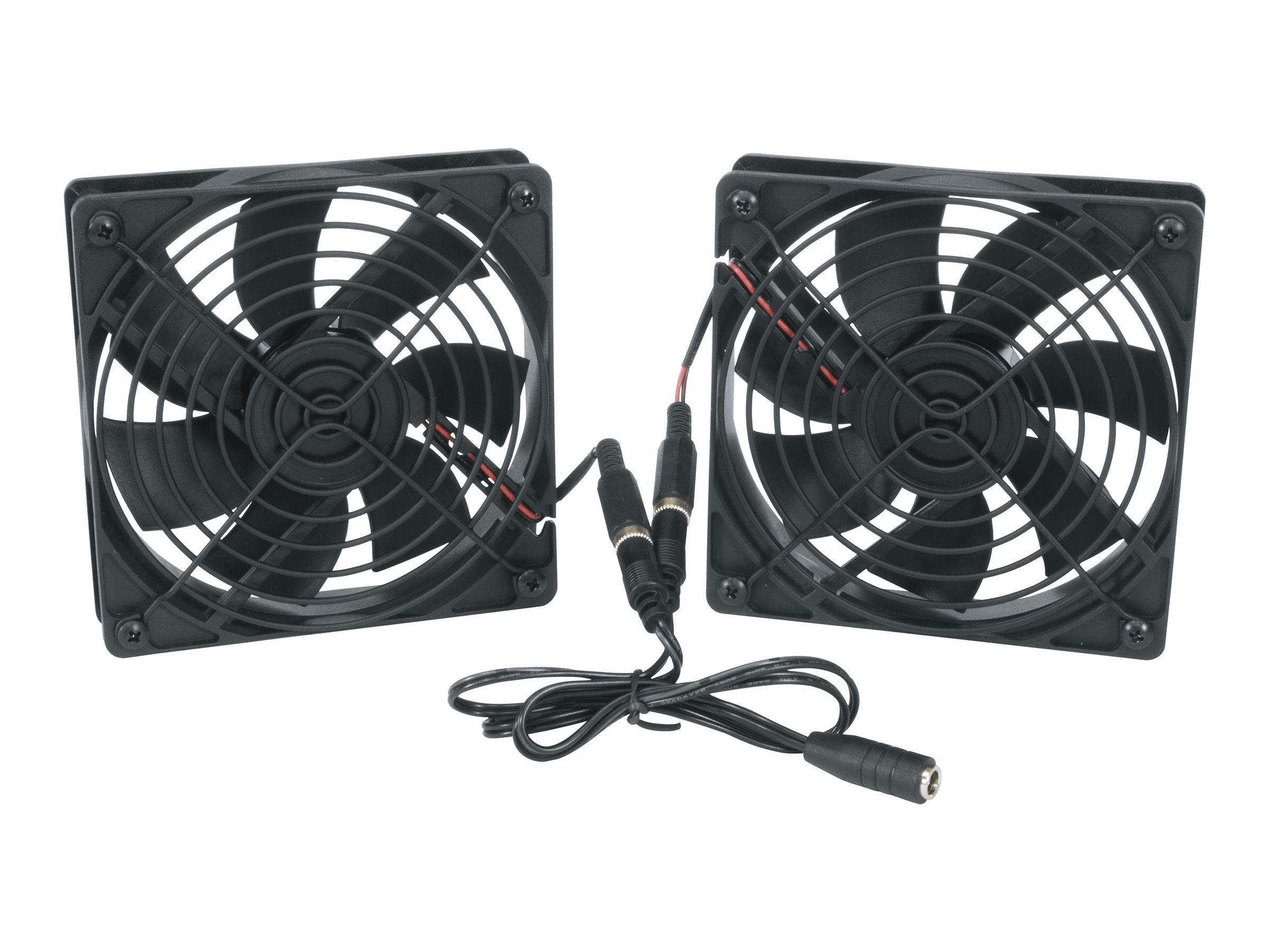 2 4 DC FANS W/CONTROLRACK ACCESSORIES
