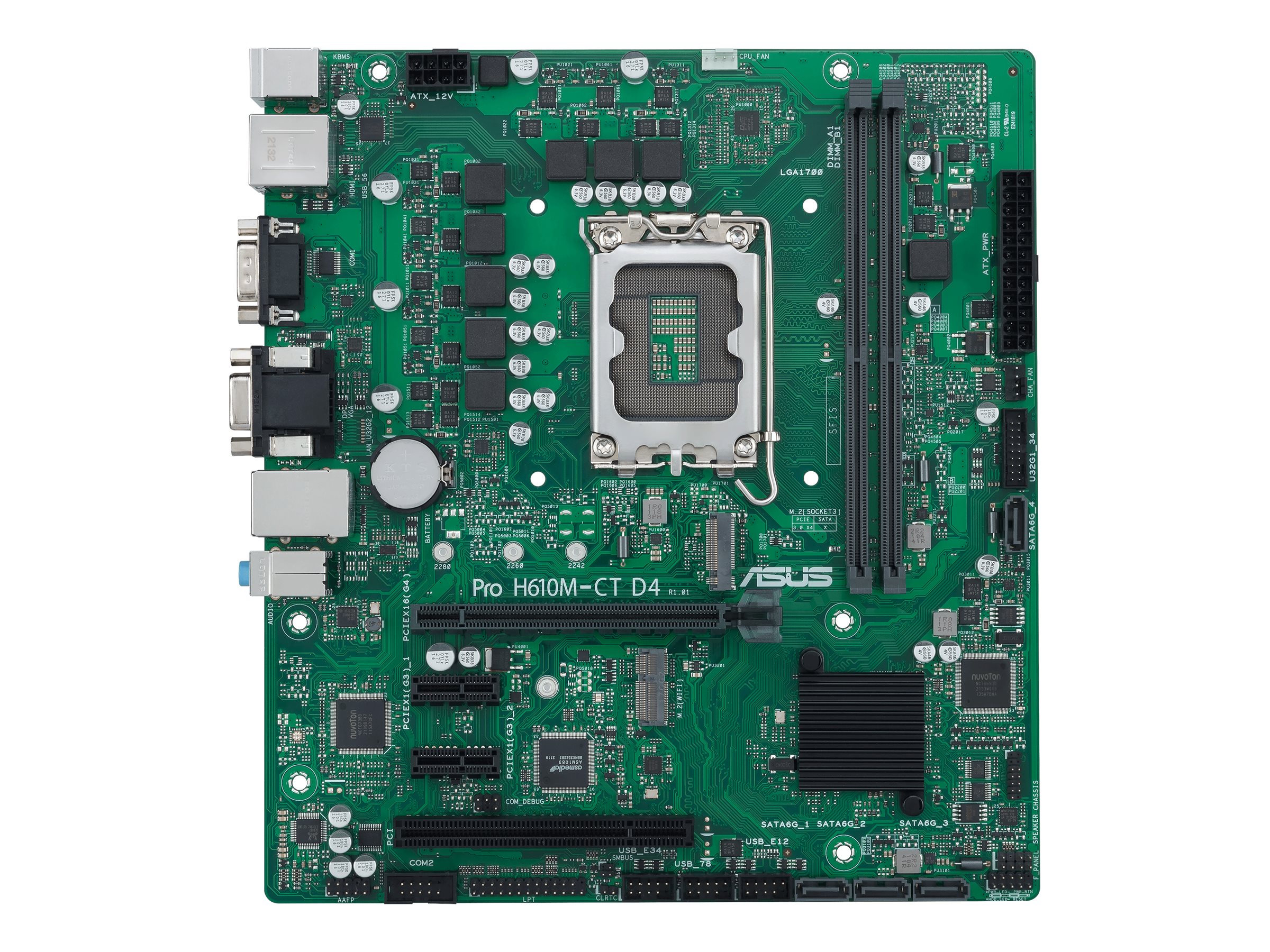 ASUS PRO H610M-CT D4-CSM LGA1700 MB