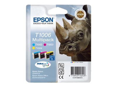 Epson T1006 Multipack - 3-balení - žlutá, azurová, purpurová - originální - inkoustová cartridge – foto 2
