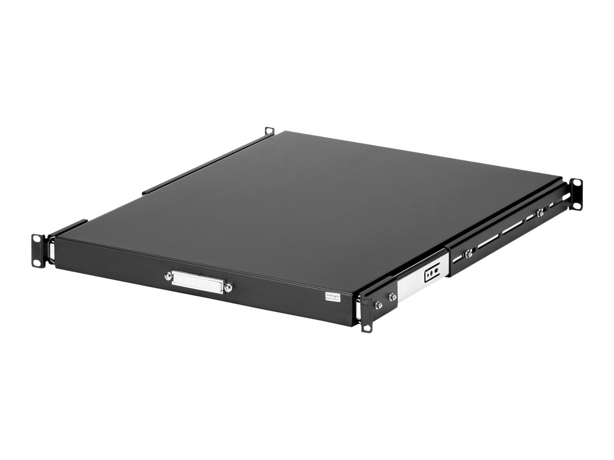 3-Pack 1U Vented Cantilever Rack Mount Keyboard Shelf – 10" Deep – Amerimax Global