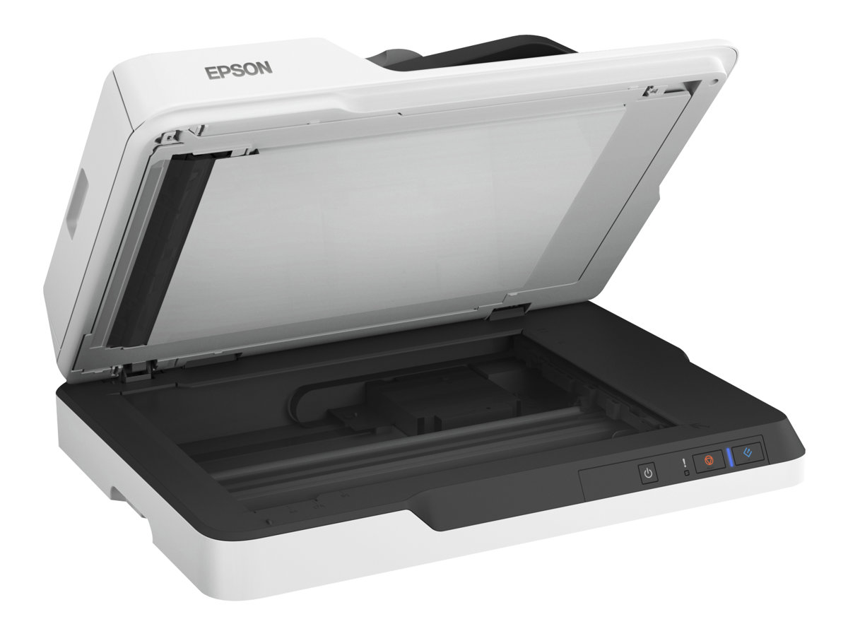 Epson WorkForce DS-1630 document scanner desktop USB Product shot Left-angle 79750