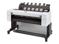 HP DesignJet T1600 - 36" large-format printer - colour - ink-jet - Roll (91.4 cm x 91.4 m), 914 x 1219 mm - 2400 x 1200 dpi - up to 0.32 min/page (mono) / up to 0.32 min/page (colour) - capacity: 1 roll - Gigabit LAN - cutter