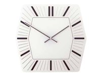 Nextime Hexagon Ur Hvid Analog