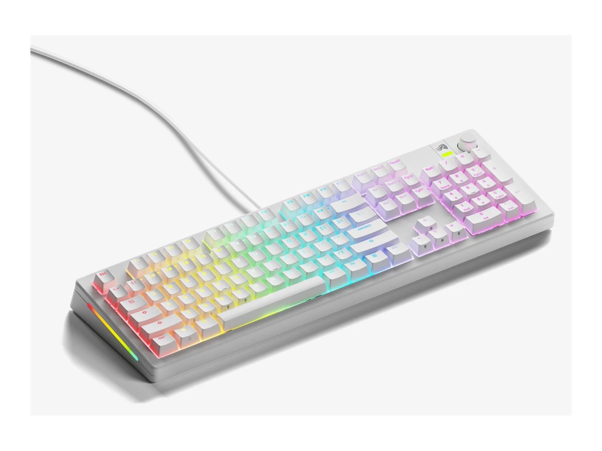 Glorious GMMK3 keyboard prebuilt 100% full size QWERTY English black Input Product shot Right side 77650