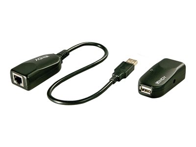 LINDY Cat.5 USB 2.0 Extender 50m 1 Port - 42693