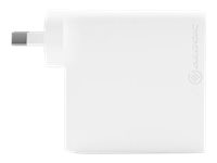 ALOGIC Rapid Power 1X100 GaN Charger power adapter USB-C 100 Product shot Left side 75900