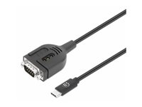 Manhattan - USB-C / serial cable - USB-C to DB-9 - 1 m