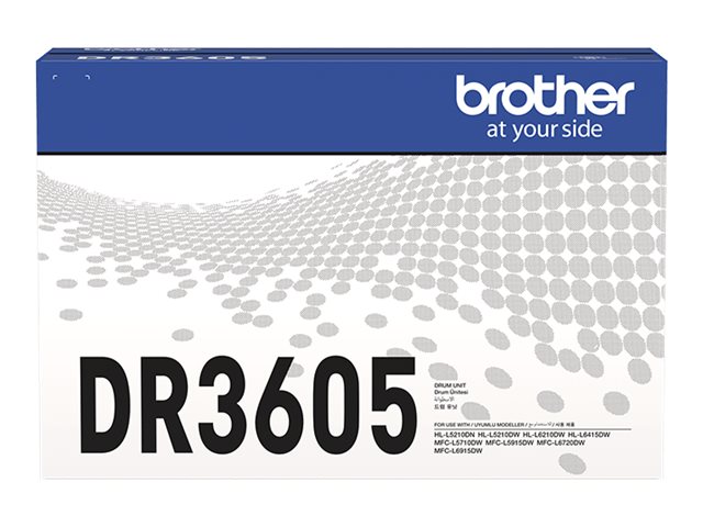 Brother DR3605 black original drum Package view Front 80430