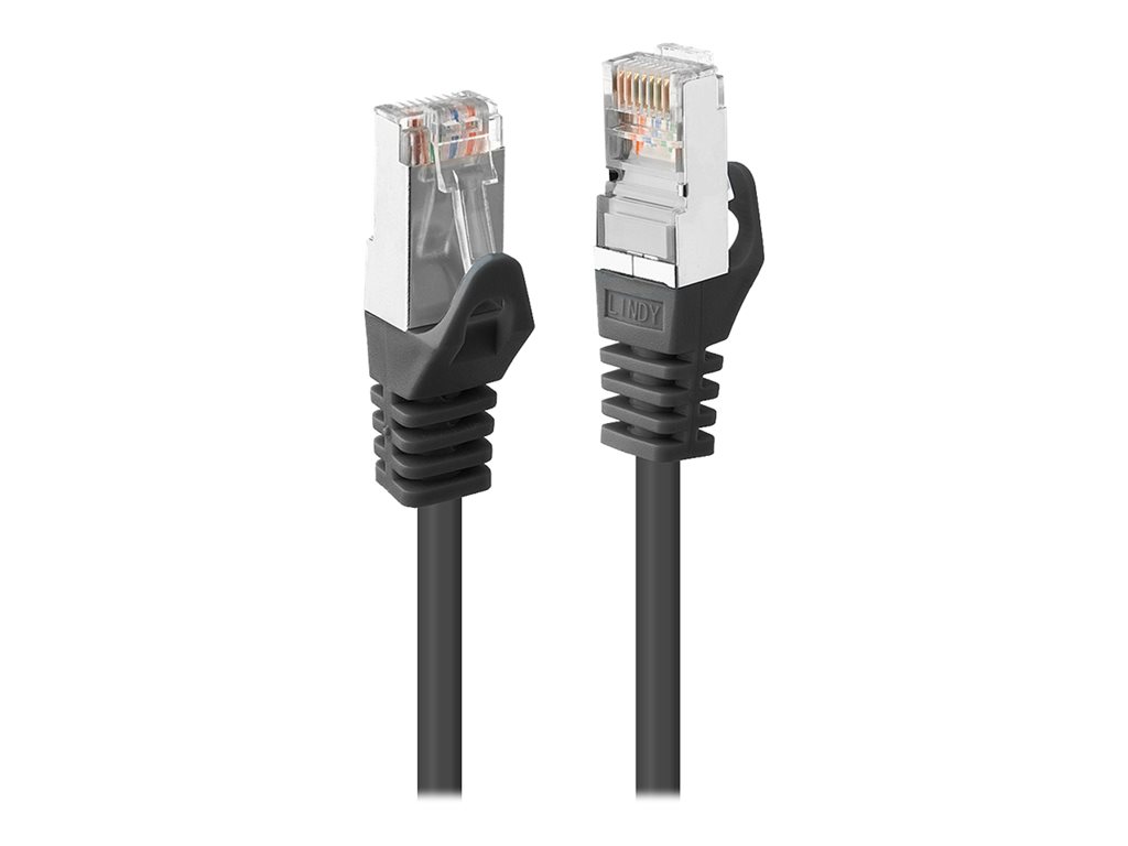 LINDY 0.5m Cat.5e F/UTP Cable Black
