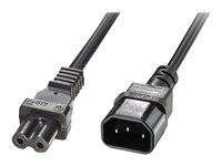 Lindy - power cable - power IEC 60320 C7 to IEC 60320 C14 - 2 m