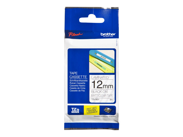 Brother Tze M31 Laminated Tape Roll 12 Cm X 8 M