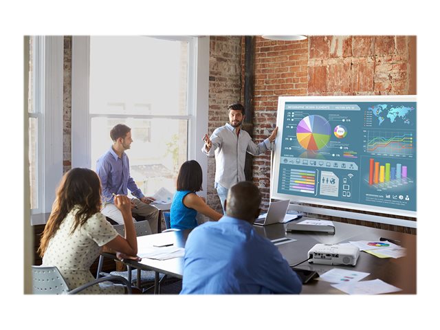 Epson EB-992F - projecteur 3LCD - sans fil 802.11n/LAN/Miracast - blanc