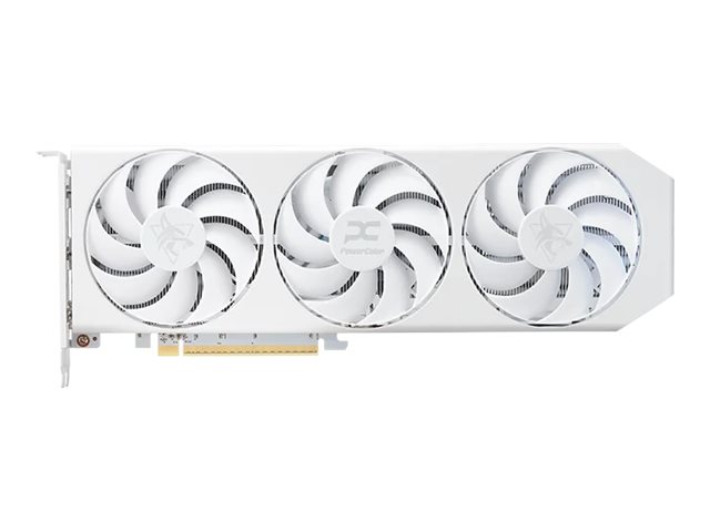 PowerColor Hellhound Spectral graphics card Radeon RX 9060 XT 16 GB Product shot Front 79350