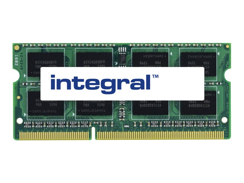 An image of Integral - DDR3 - module - 8 GB - SO-DIMM 204-pin - 1600 MHz / PC3-12800 - unbuffered