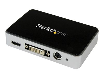 Product  StarTech.com HDMI Video Capture Device - 1080p - 60fps Game Capture  Card - USB Video Recorder - with HDMI DVI VGA (USB3HDCAP) - video capture  adapter - USB 3.0