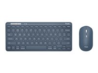 Trust Lyra Multi-Device Tastatur og mus-sæt Saks Trådløs