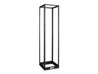 Eaton Tripp Lite Series 45U 4-Post Open Frame Rack Cabinet Square Holes 1000lb Capacity - rack - 45U