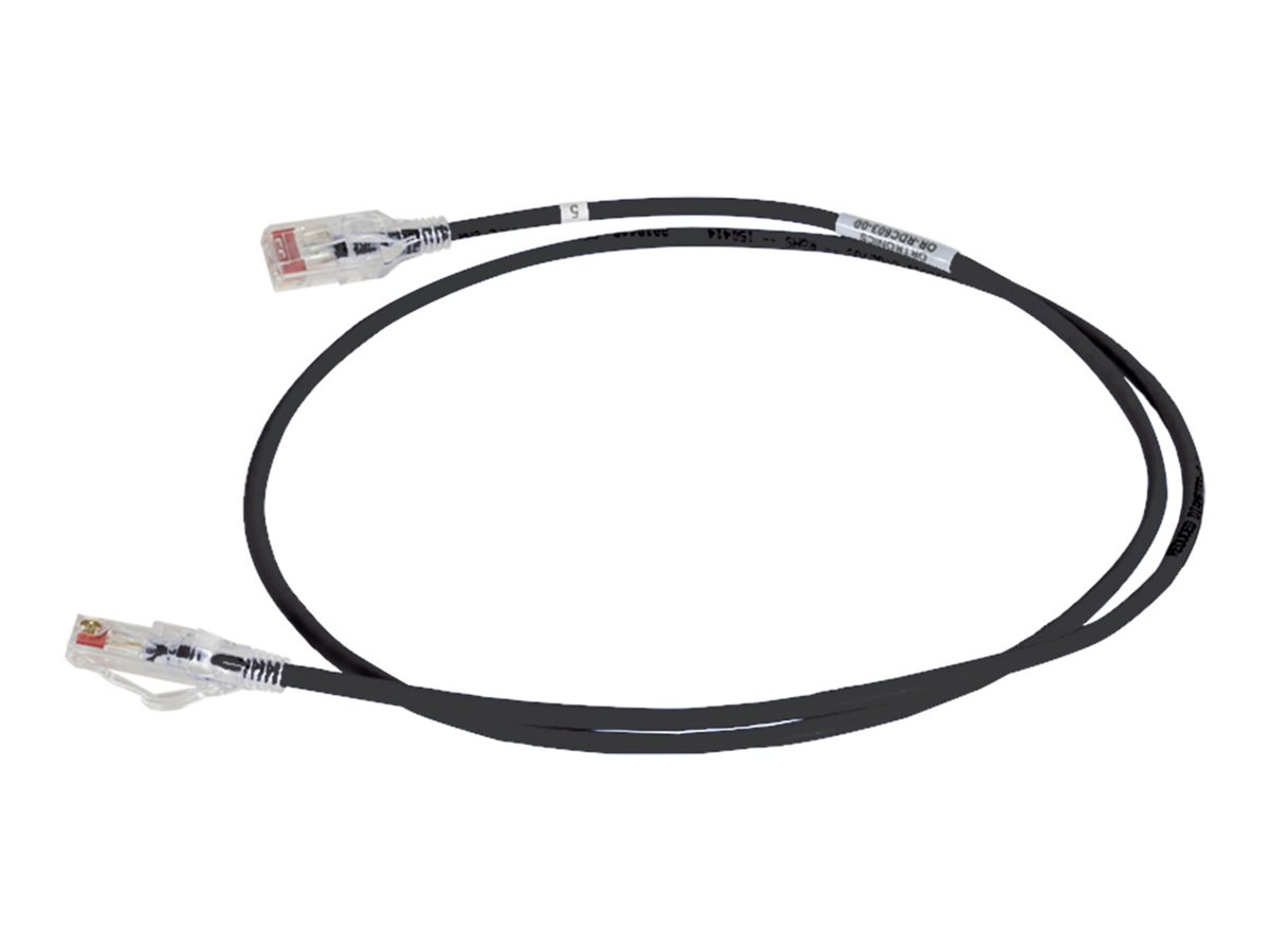 CORD28AWG CAT6 BLK 5FT
