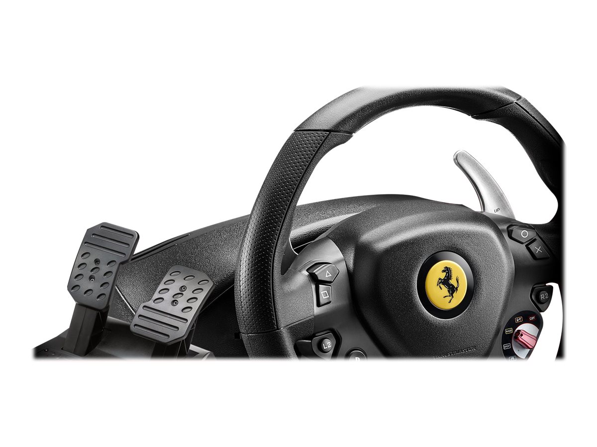 Thrustmaster Ferrari T80 488 GTB Edition - Lenkrad- und Pedale-Set - kabelgebunden - f?r Sony PlayStation 4