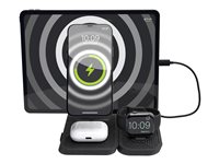 Zens Modular wireless charging stand - 4-in-1 - + AC power adapter - USB-C - 30 Watt