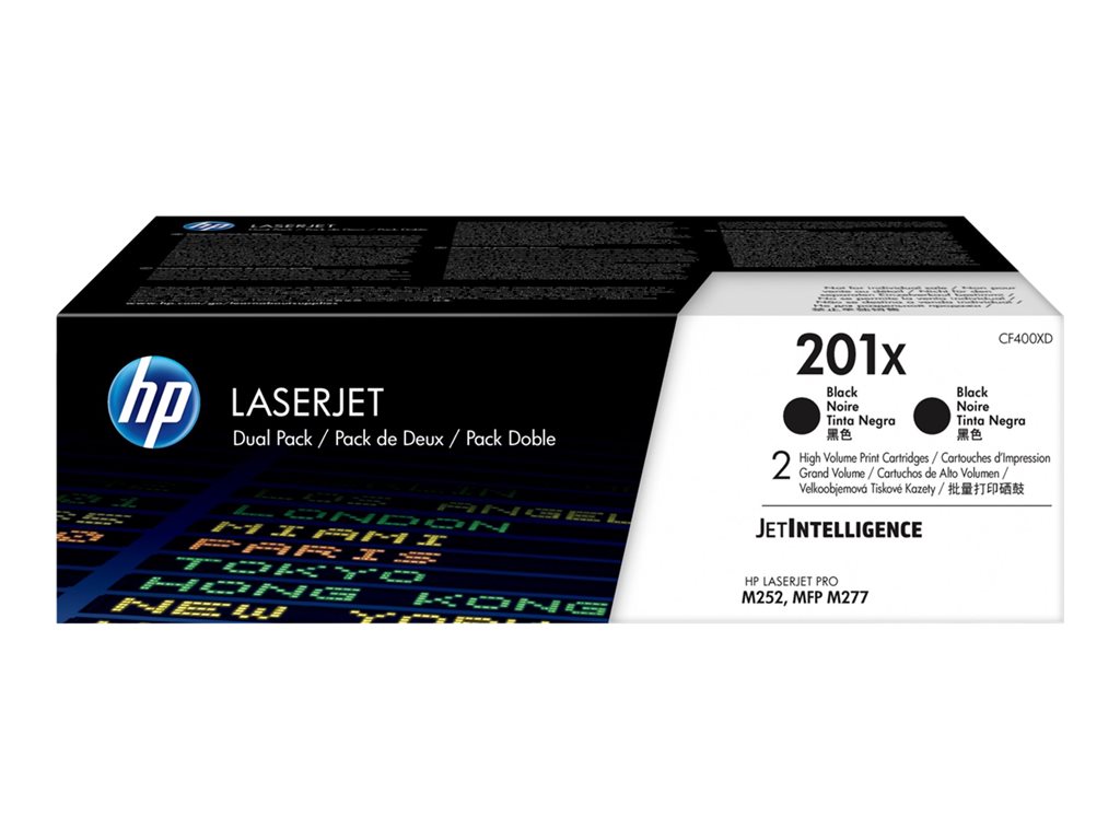 HP 201X LaserJet Cartouche de Toner Noir