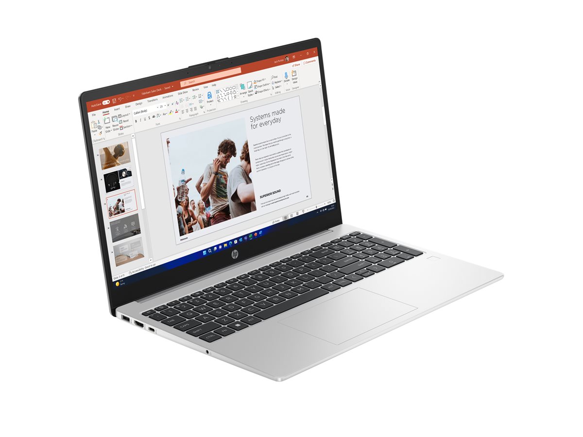 HP 250R G10 Notebook - 15.6" - Intel Core 5 - 120U - 16 GB RAM - 512 GB SSD - česká/slovenská – foto 5