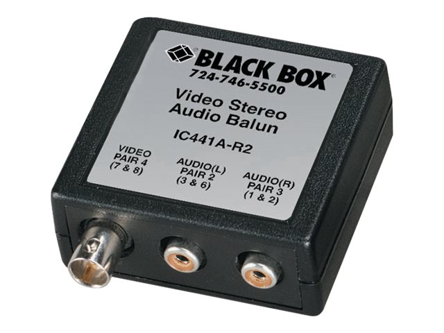 Black Box Video Stereo Audio | Overview, Specs, Details | SHI