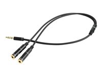 Cablexpert Lyd adapter 20cm