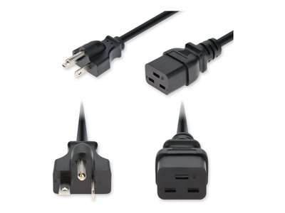 AddOn - Power cable - IEC 60320 C19 to NEMA 5-20P