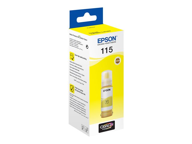 EPSON 1LB 115 EcoTank Yellow ink bottle C13T07D44A