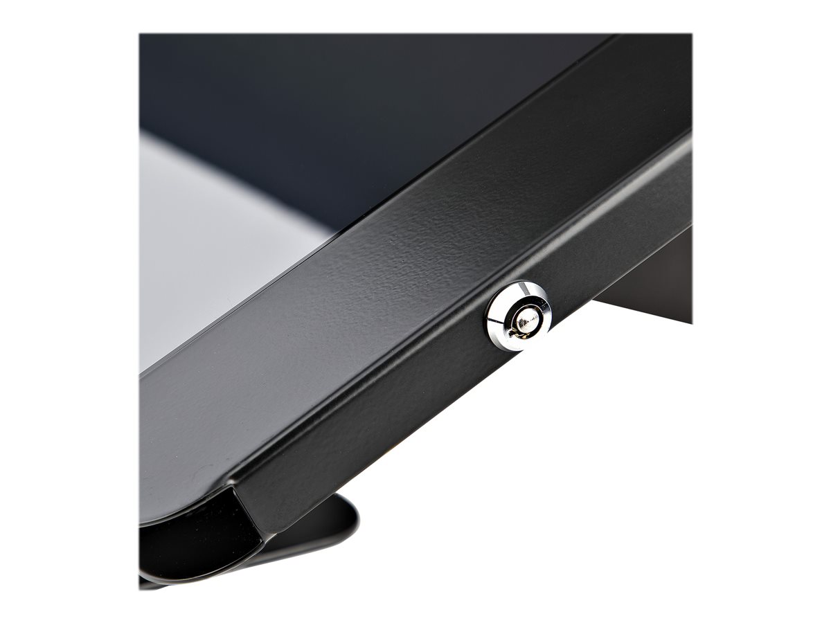 StarTech.com Secure Tablet Stand, Anti Theft Universal Tablet Holder for Tablets up to 10.5", Lockable Tablet Stand for Desk/ K-Slot Compatible, VESA Mount, Wall Mount Tablet Enclosure - Security POS Tablet Stand (SECTBLTPOS2) stojan - pro tablet - černá – foto 12
