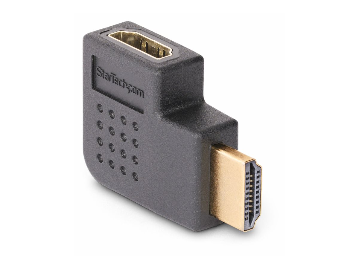 StarTech.com Right Angle HDMI 2.0 Adapter, 90-Degree HDMI Port Saver, M/F - HDMI adaptér