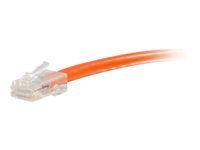 C2G 35ft Cat6 Non-Booted Unshielded (UTP) Ethernet Network Patch Cable - Orange