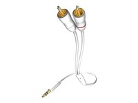 in-akustik Star MP3 Audio Cable Audiokabel 5m Hvid