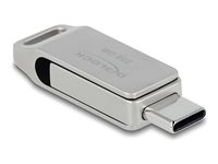 DeLOCK 256GB USB 3.0 / USB-C Sølv