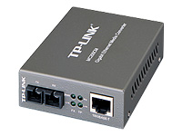 TP-LINK MC200CM - Fibre media converter - GigE - 1000Base-SX, 1000Base-T - RJ-45 / SC multi-mode - up to 550 m - 850 nm - for P/N: TL-MC1400