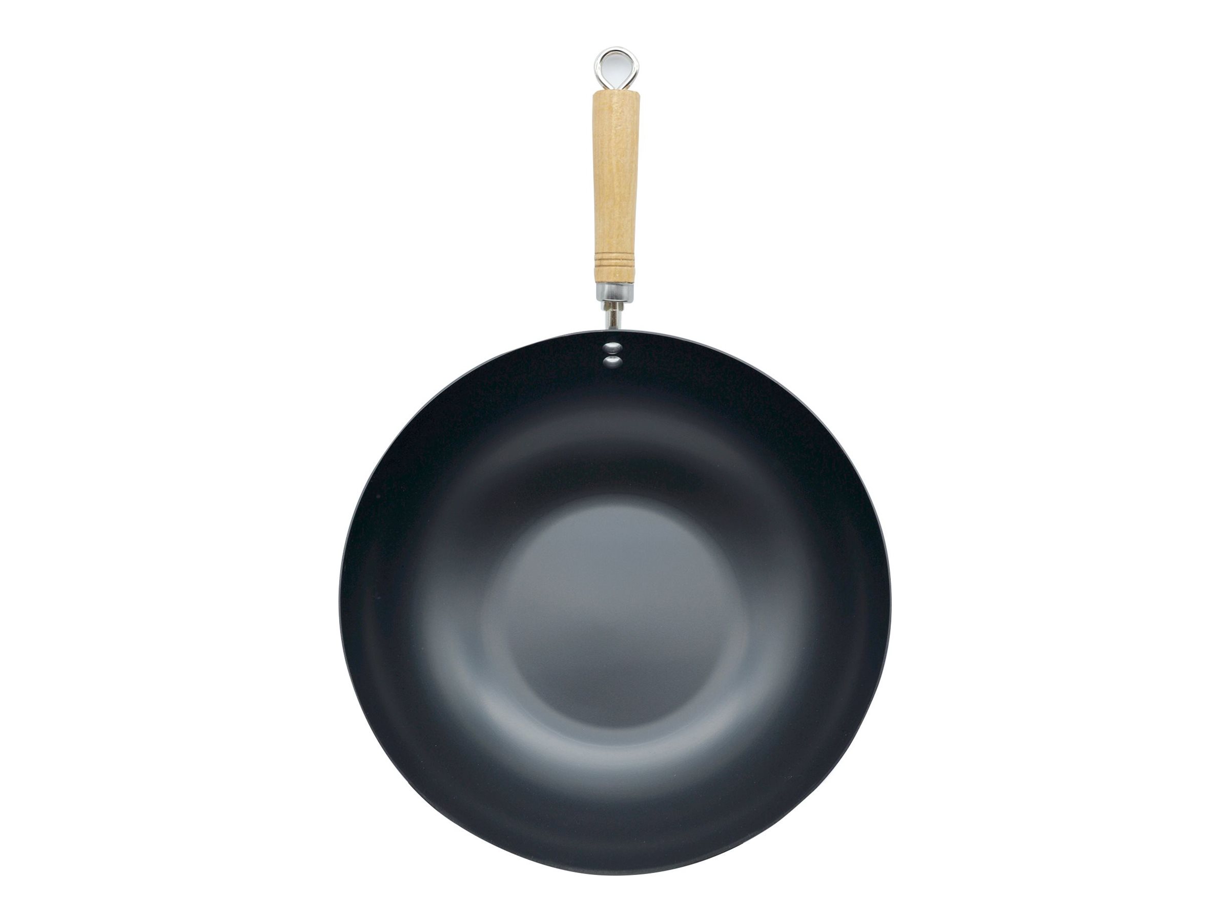 Starfrit Carbon Steel Wok - Black - 32cm